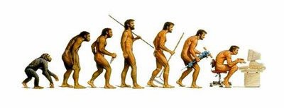 A evolução humana, se chama tecnologia.